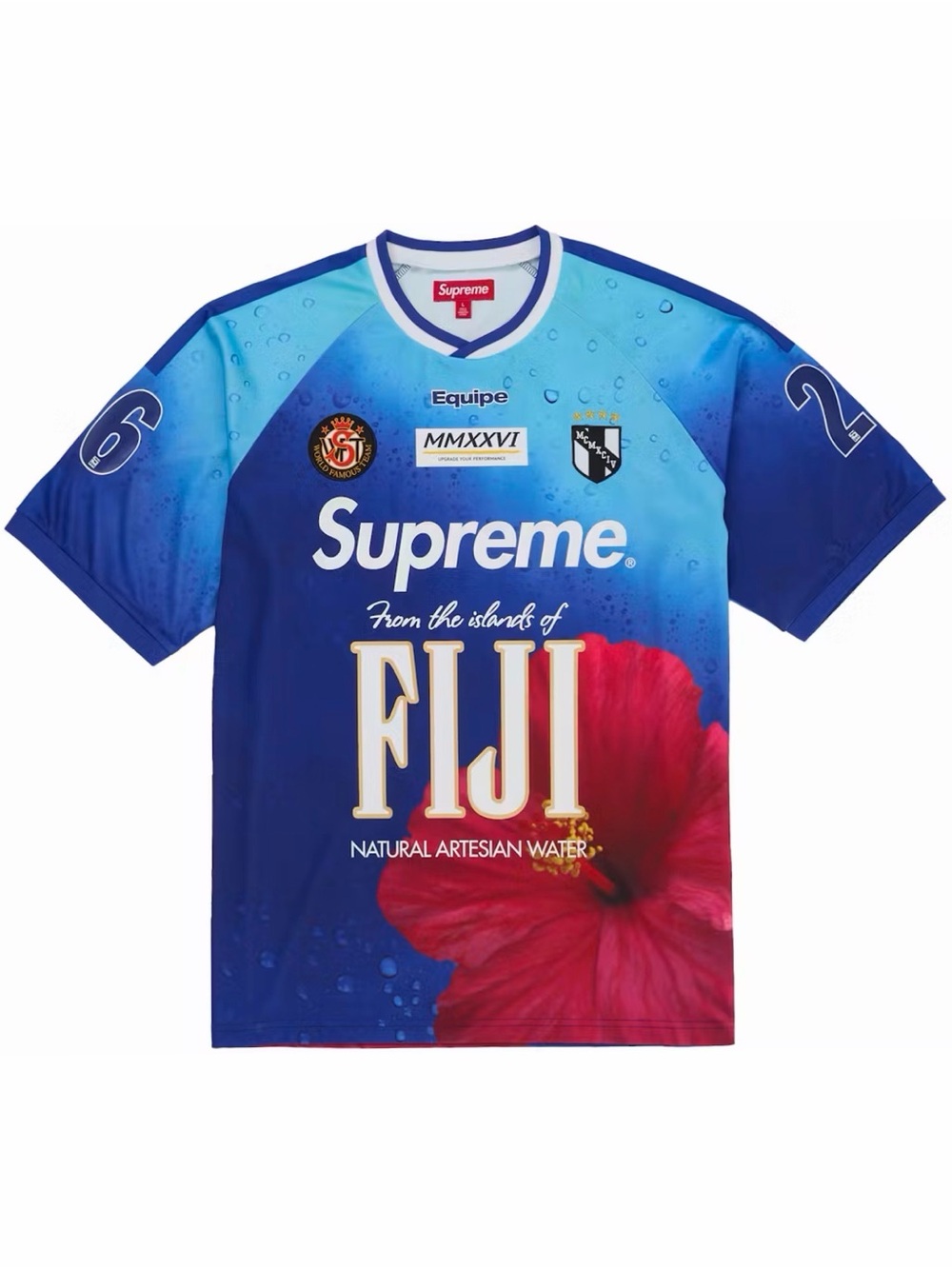 Supreme x FIJI Multicolor Soccer Jersey SS26